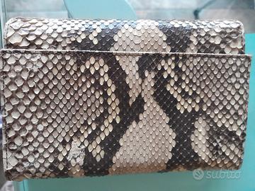 portafoglio vero pitone