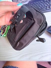 Marsupio tattico EDC con sistema MOLLE – Nero