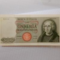 Bella 5000 Mila lire Colombo 1 caravella 