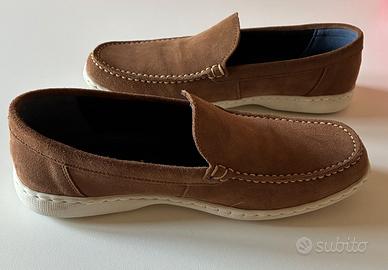 Mocassini uomo T40-primavera/estate-moka-scamosc.