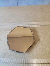 specchi esagonali e quadrati 