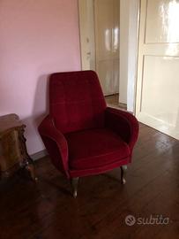 2 POLTRONE IN VELLUTO