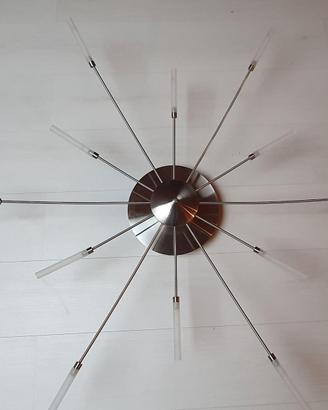 Lampadario a soffitto moderno in acciaio