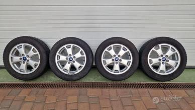 Cerchi in Lega 16" Originali Ford + Sensori + Dadi