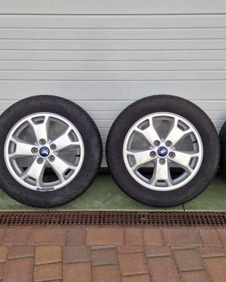 Cerchi in Lega 16" Originali Ford + Sensori + Dadi