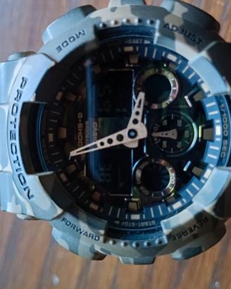 Casio G-Shock GA100 Camouflage - Completo di tutt
