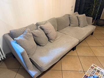 Divano a 4 posti Dialma Brown