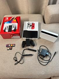 Switch oled del 2021 + 6 giochi