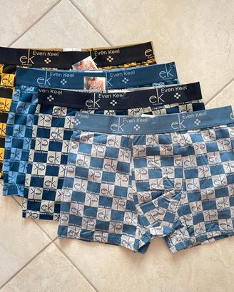 set 4 boxer uomo cotone 2XL