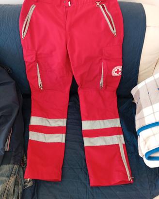 Pantaloni croce rossa italiana L