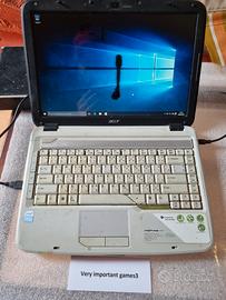 7570N-PC Portatile Acer Aspire 4315 Windows 10