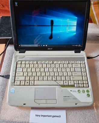 7570N-PC Portatile Acer Aspire 4315 Windows 10