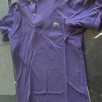 Polo Lacoste uomo viola tg 2