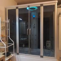 Box doccia con Sauna e Bagno turco 