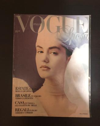 Rivista Vogue Sposa edizione 1986