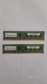 Ram DDR3 2Gb x2 (tot. 4Gb)