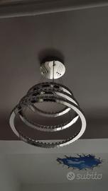 lampadario ad anelli led