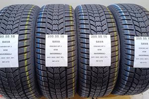 4 GOMME 205 55 16 SAVA INV RIF4172
