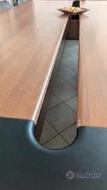 Grande Tavolo Riunioni Ufficio Legno Massiccio