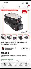 borsa per serbatoio moto givi 