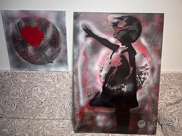 Banksy. Bambina con palloncino