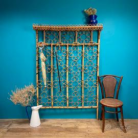 PARETINA IN VIMINI E MIDOLLINO APPENDI ABITI 900