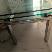 tavolo in vetro 
