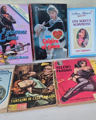 lotto 7 libri Vintage: narrativa anni 70/80
