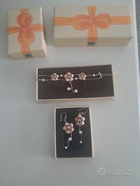 Bracciale ed orecchini thun