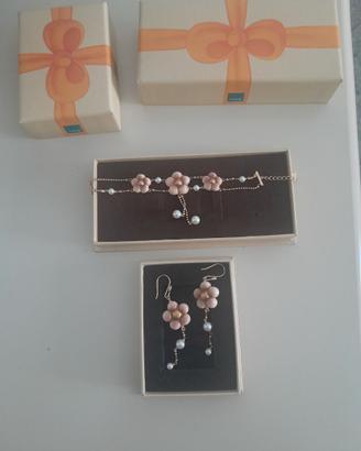 Bracciale ed orecchini thun