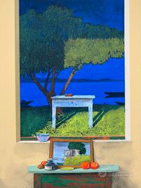 Litografia Alessandro Tofanelli arte italiana