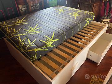 Letto contenitore +materasso