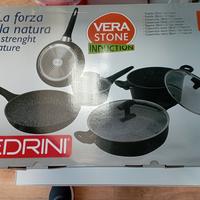 set di pentole Pedrini nuovo 