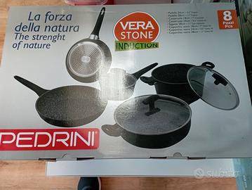 set di pentole Pedrini nuovo 
