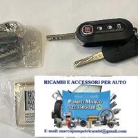 FIAT Panda kit serrature telecomando e chiavi 