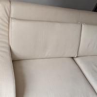 divano in pelle nuovo 