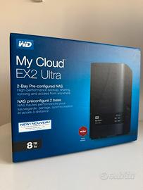 NAS WD My Cloud EX2 Ultra + 8TB (2x4TB WD Red)