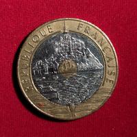 20 franchi francesi anno 1992