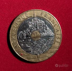 20 franchi francesi anno 1992