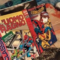 Fumetti spiderman e Alan ford
