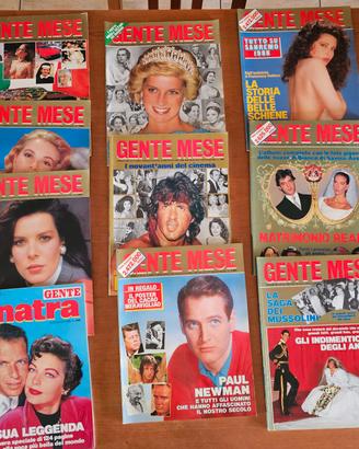 Lotto Rivista Gente Mese - anni '80