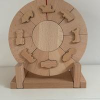 Puzzle 3D legno