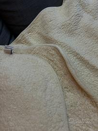 Coperta+Coprimaterasso in Pura LanaVergine Merinos