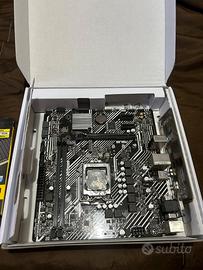 scheda madre +Processore i5-10400f + 16gb ram DDR4