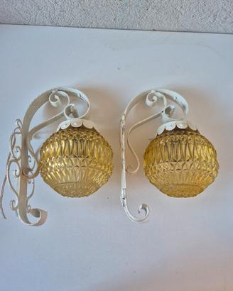 Coppia Applique vintage.