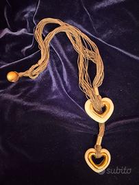 Collana Thun con cuori di ceramica 