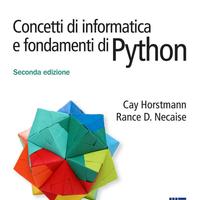 Libro Fondamenti di informatica "phyton"