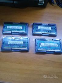 Memoria RAM varie per PC portatili