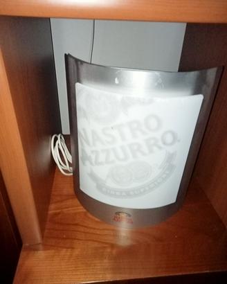 lampada nastro azzurro