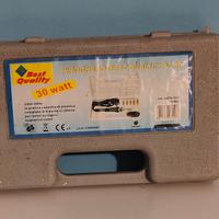 Pirografo 30 Watt per legno, sughero e cuoio 